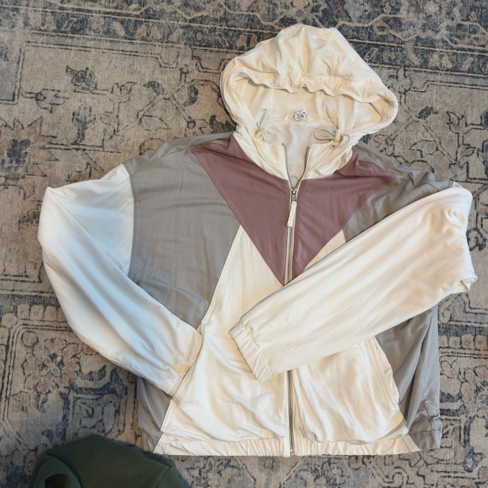 Colorblock Hooded Jacket